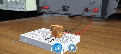 Real-time simulation in AR